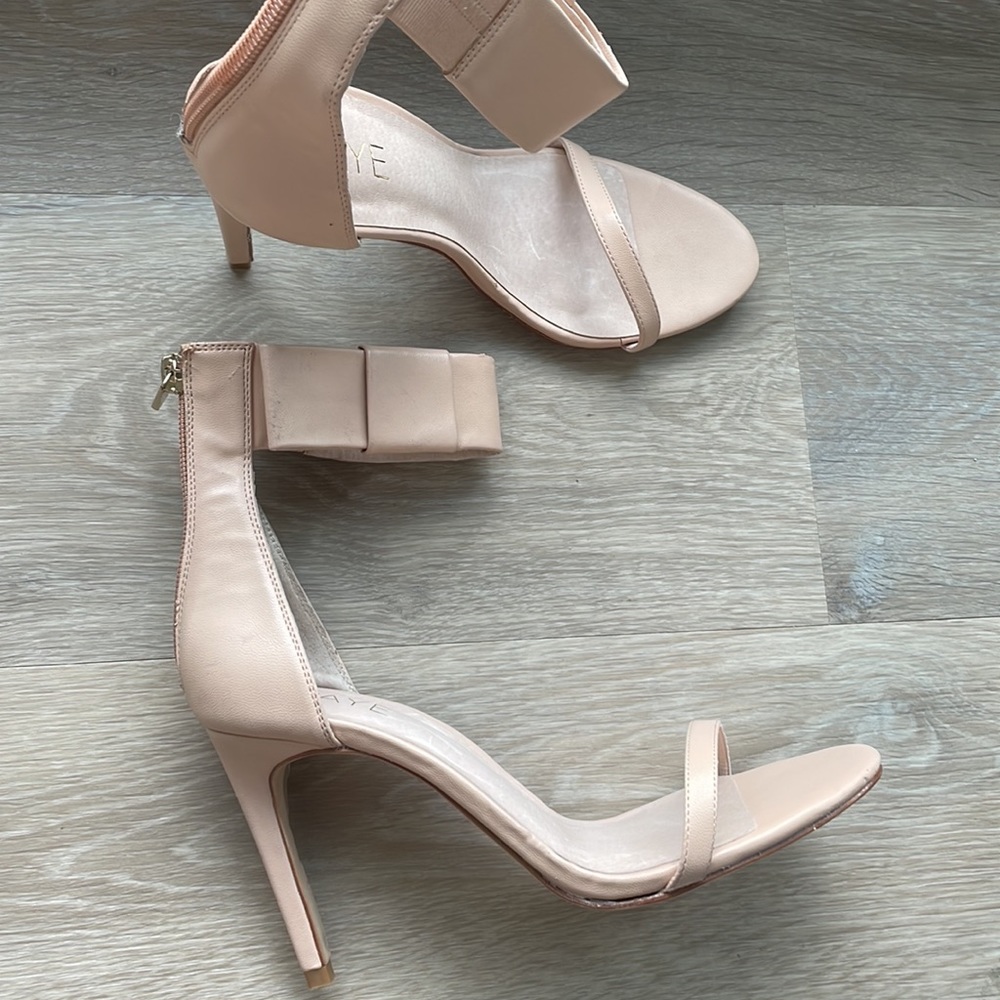 RAYE Henley Heel Shoes in Nude size 8 - Picture 2 of 8